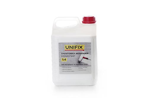 Ґрунтовка акрилова глибокого проникнення UNIFIX концентрат 1:4 5 кг